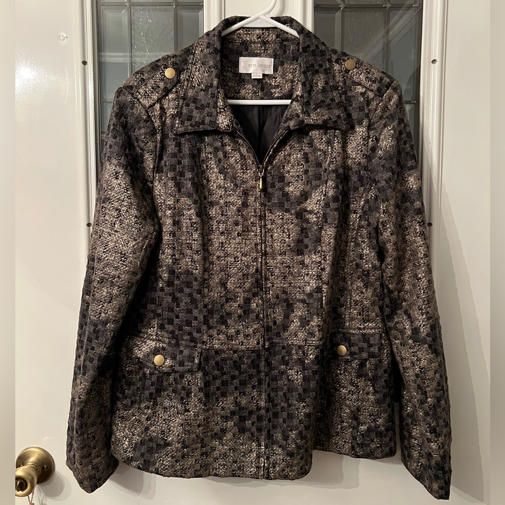 Patterned Blazer